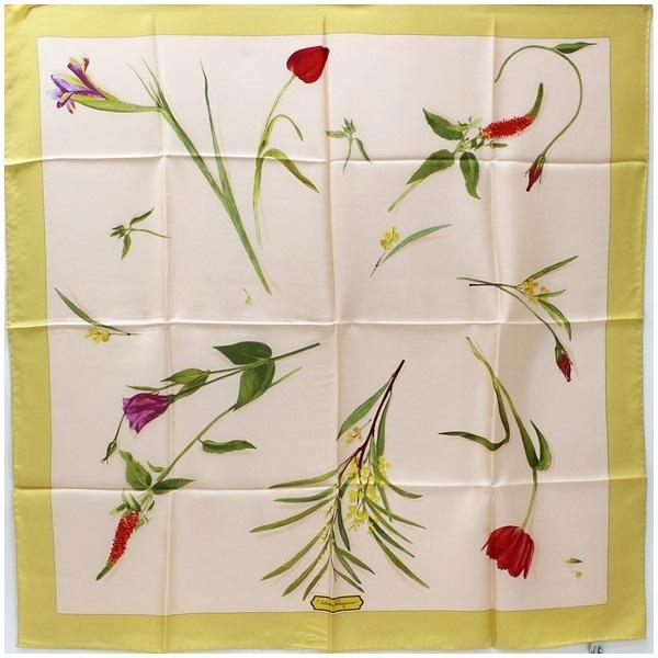 Ferragamo Silk Scarf Stole Yellow x Pink SALVATORE FERRAGAMO Ladies Flower Wall: Ferragamo Silk Scarf Stole Yellow x Pink SALVATORE FERRAGAMO Ladies Flower Wall Brand: Salvatore Ferragamo Type: Scarf Gender: Men Women Color: Light pink Material: Silk100% Silk: 100% Size (LxW): 86c