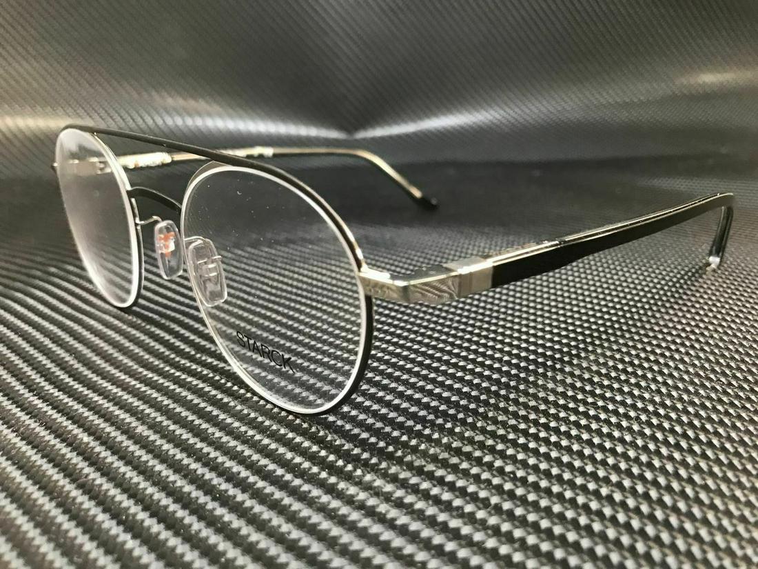 STARCK EYES SH2029 0003 Black Round 49 mm Men's: STARCK EYES SH2029 0003 Black Round 49 mm Men's Brand: Starck Eyes Department: Boys Frame Color: Black Style: Round Type: Eyeglasses New The BIDHAUS Guarantee: All items in this auction are guaranteed
