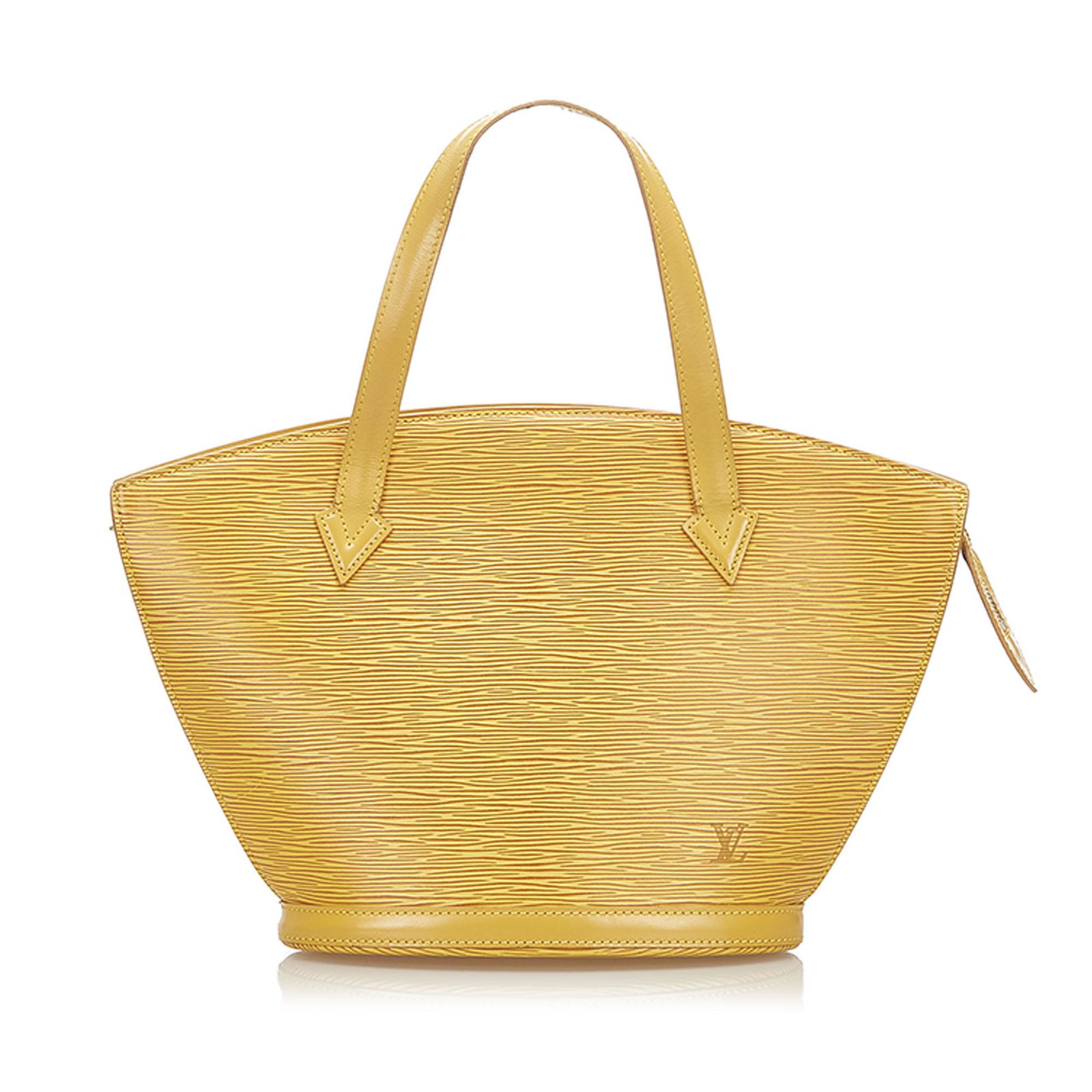 Louis Vuitton Epi Saint Jacques PM Short Strap: Louis Vuitton Epi Saint Jacques PM Short Strap The Saint Jacques features an epi leather body flat leather handles a top zip closure and an interior slip pocket. Brand: Louis Vuitton Model: Epi Saint 