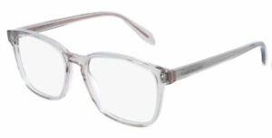 ALEXANDER MCQUEEN AM0244O 003 Beige Square Rectangle Men's 53 mm: ALEXANDER MCQUEEN AM0244O 003 Beige Square Rectangle Men's 53 mm Brand: Alexander McQueen Department: Boys Frame Color: Beige Style: Rectangle Type: Eyeglasses New The BIDHAUS Guarantee: All items in
