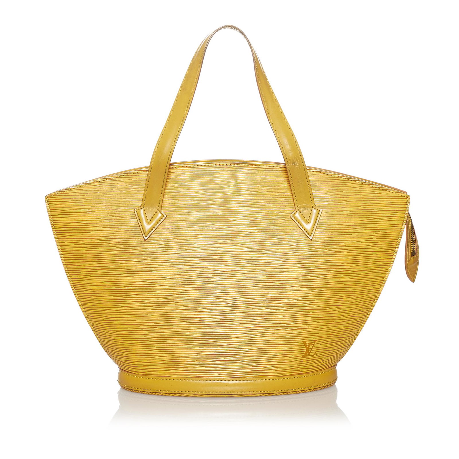 Louis Vuitton Epi Saint Jacques PM Short Strap: Louis Vuitton Epi Saint Jacques PM Short Strap The Saint Jacques features an epi leather body flat leather handles a top zip closure and an interior slip pocket. Brand: Louis Vuitton Model: Epi Saint 