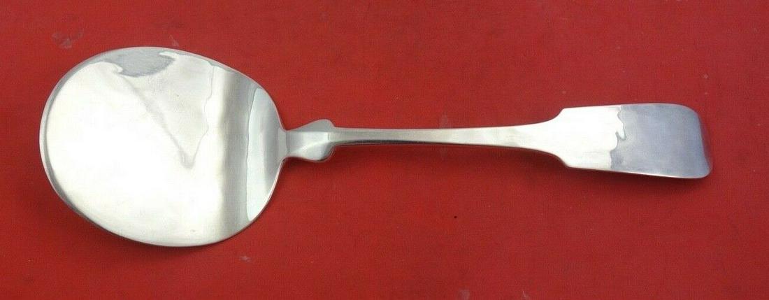 Fiddle by Porter Blanchard Sterling Silver Tomato Server 9 1/4": Fiddle by Porter Blanchard Sterling Silver Tomato Server 9 1/4" Maker: Porter Blanchard Composition: Sterling Silver Age: 1900-1940 Brand: Porter Blanchard Pattern: Fiddle Type: Serving Pieces Fiddle