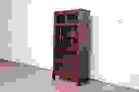 Antique Arts and Crafts Oak Bookcase Cabinet Circa 1900 First Image