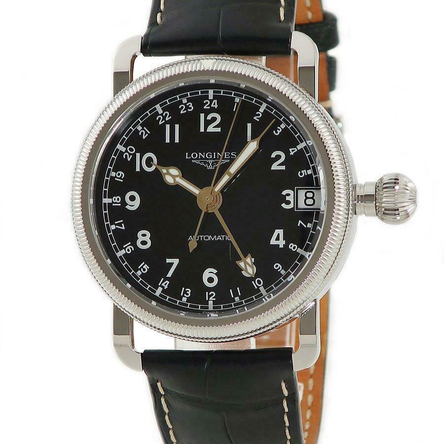 LONGINES Heritage Avigation Oversize L2.778.4.53.2 Reprint Model GMT: LONGINES Heritage Avigation Oversize L2.778.4.53.2 Reprint Model GMT Brand: LONGINES Type: wristwatch Pre-Owned The BIDHAUS Guarantee: All items in this auction are guaranteed authentic and come with 