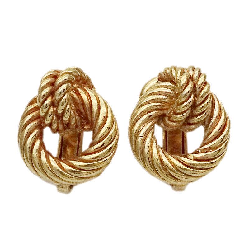 Christian Dior Earrings Gold