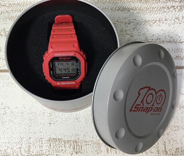 CASIO G-SHOCK x SNAP-ON 100TH CAS060GS 100th Anniversary Limited Model: CASIO G-SHOCK x SNAP-ON 100TH CAS060GS 100th Anniversary Limited Model Brand: CASIO Type: Wristwatch Pre-Owned The BIDHAUS Guarantee: All items in this auction are guaranteed authentic and come with a
