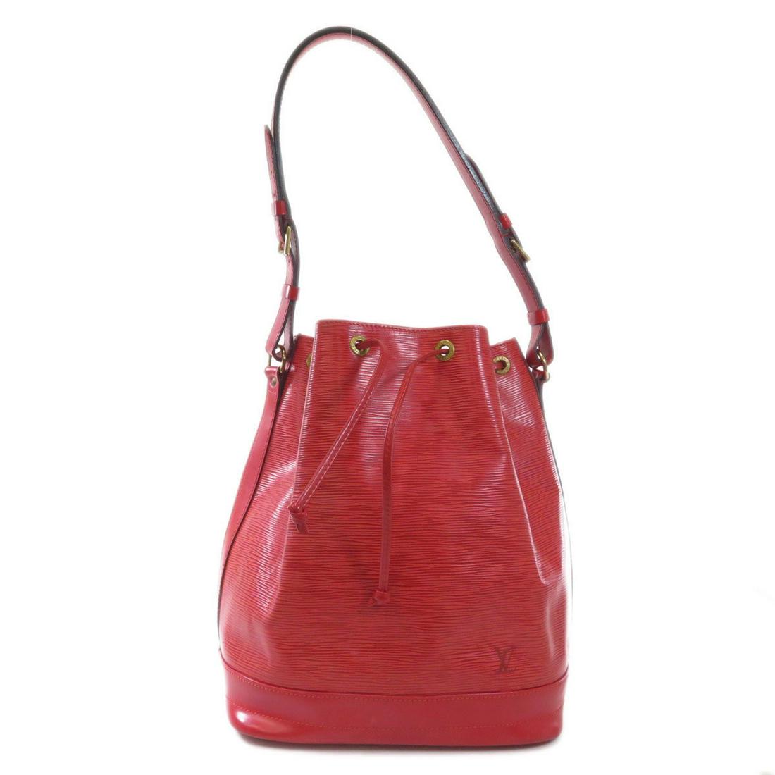 Louis Vuitton M44007 Noe Epi Shoulder Bag Leather: Louis Vuitton M44007 Noe Epi Shoulder Bag Leather Brand: Louis Vuitton Line: Epi Type: Shoulder bag Material: Epi leather Epi leather: Color: Red color Closure: String Gender: Women Size (HxWxD): 33cm