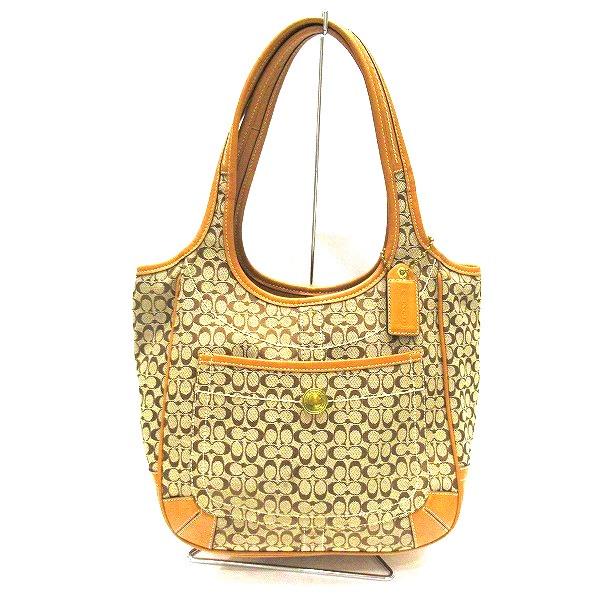 Coach COACH Mini Signature 11295 Bag Tote: Coach COACH Mini Signature 11295 Bag Tote Brand: Coach Line: Signature Model: Mini signature Type: Tote bag Gender: Women Material: Canvas Canvas: Color: Beige Closure: Open Open pocket: Zipper pocket