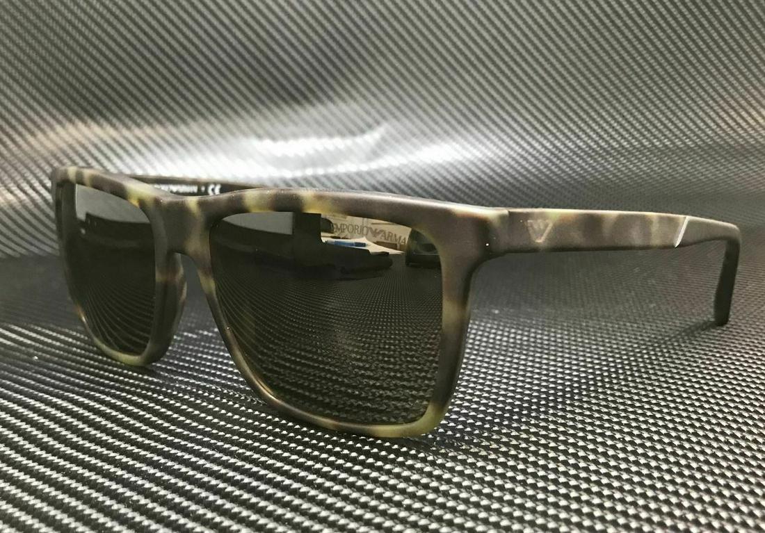 EMPORIO ARMANI EA4117 570271 Green Havana Square 57 mm Men's Sunglasses: EMPORIO ARMANI EA4117 570271 Green Havana Square 57 mm Men's Sunglasses Brand: Emporio Armani Frame Color: Green Style: Square Type: Sunglasses New The BIDHAUS Guarantee: All items in this auction are