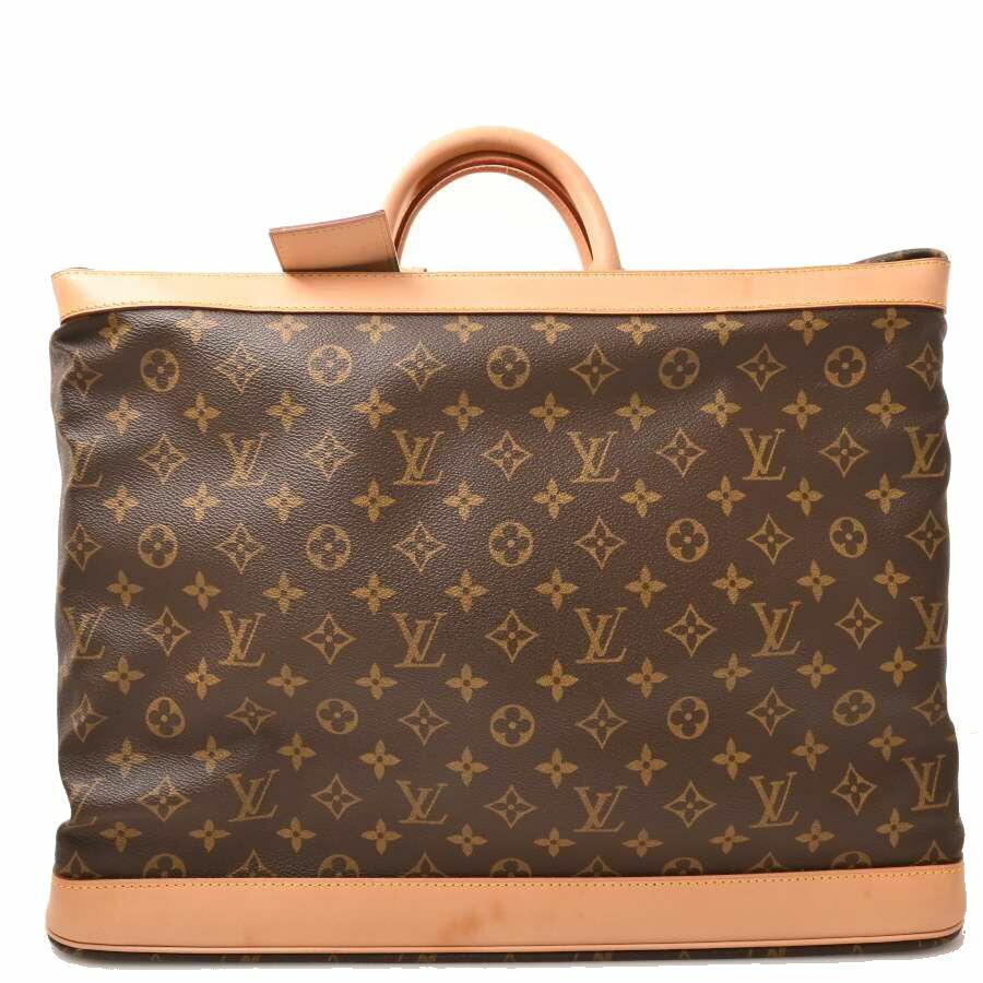 LOUIS VUITTON Monogram Cruiser Bag 40 Boston Travel Brown PVC Leather: LOUIS VUITTON Monogram Cruiser Bag 40 Boston Travel Brown PVC Leather Brand: Louis Vuitton Type: Boston bag Material: PVC PVC: Color: Brown Gender: Women Size (HxWxD): 32cm x 42cm x 25cm / 12.59 x 16.
