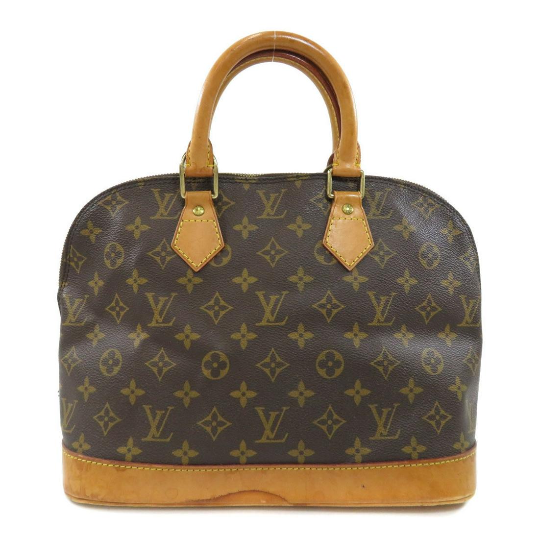 Louis Vuitton M51130 Alma Monogram Handbag Canvas Ladies LOUIS VUITTON: Louis Vuitton M51130 Alma Monogram Handbag Canvas Ladies LOUIS VUITTON Brand: Louis Vuitton Line: Monogram Model: M51130 Type: Handbag Gender: Women Material: Monogram Monogram: Color: Brown Monogram 