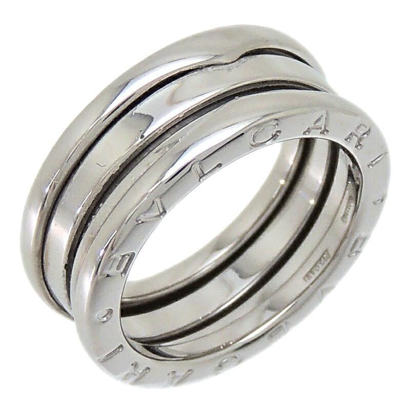 Bvlgari Be Zero One R # 50 Women's Men's Rings 750 White Gold No. 9.5 Silver: Bvlgari Be Zero One R # 50 Women's Men's Rings 750 White Gold No. 9.5 Silver Brand: Bvlgari Line: B.zero1 Gender: Men Women Color: White gold Material: White gold (18K) US Size: 5.5 Width: 8.2mm / 0.3