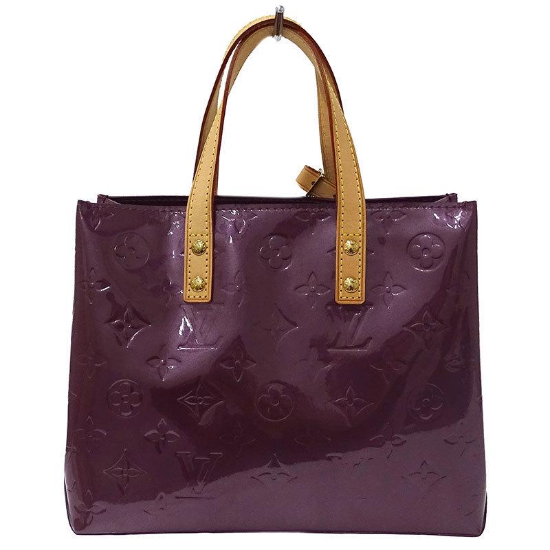 Louis Vuitton LOUIS VUITTON Bag Monogram Verni Women's Tote Handbag Lead PM M93578 Violet Purple: Louis Vuitton LOUIS VUITTON Bag Monogram Verni Women's Tote Handbag Lead PM M93578 Violet Purple Brand: Louis Vuitton Model: M93578 Country of Origin: France Type: Handbag Tote bag Material: Monogram 