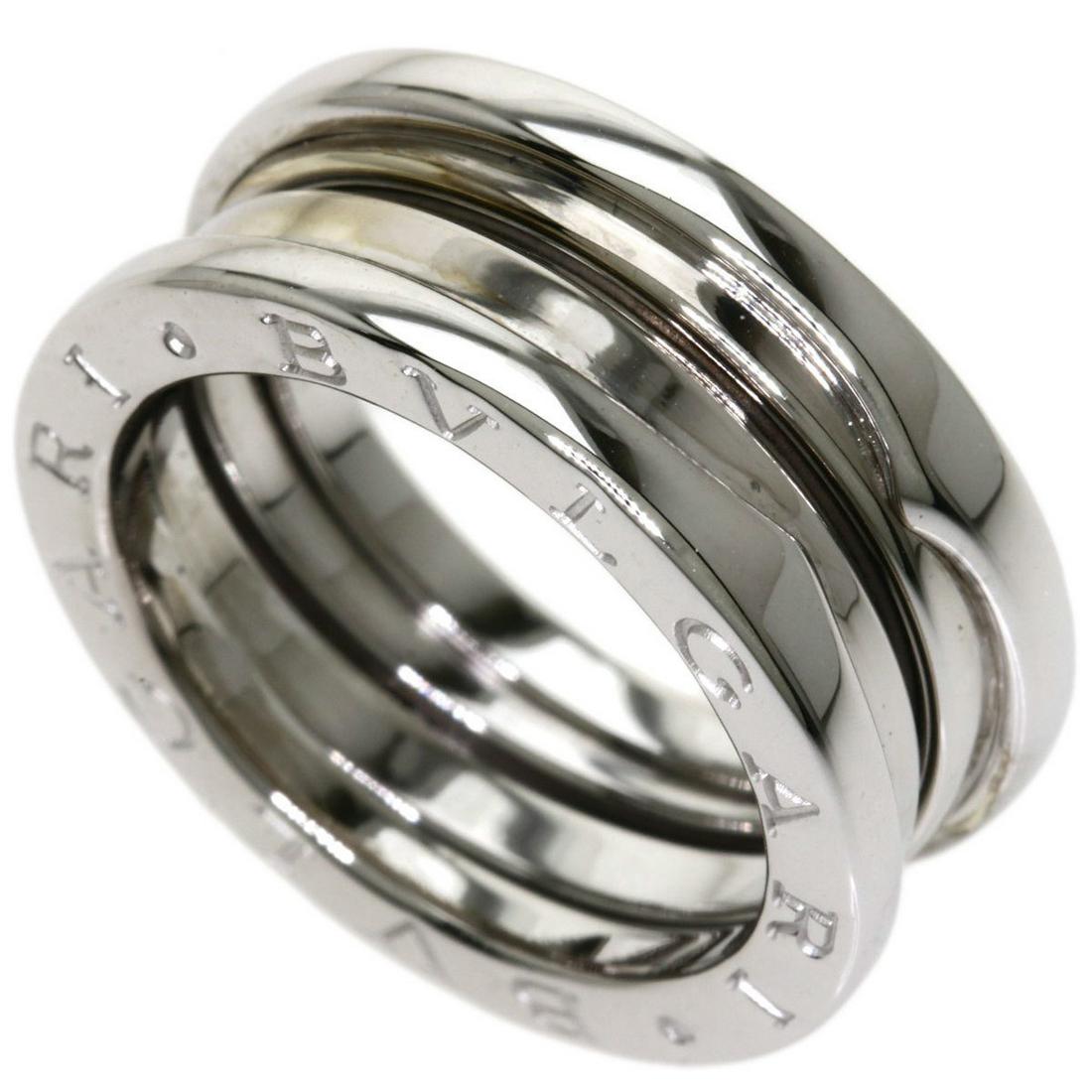 Bvlgari B-zero1 S # 52 Ring / K18 White Gold Ladies BVLGARI: Bvlgari B-zero1 S # 52 Ring / K18 White Gold Ladies BVLGARI US Size: 6.5 Width: 8.3mm / 0.33 Weight: 9.5g / 0.33oz. Brand: Bvlgari Line: B.zero1 Gender: Women Material: White gold (18K) Condition: Use