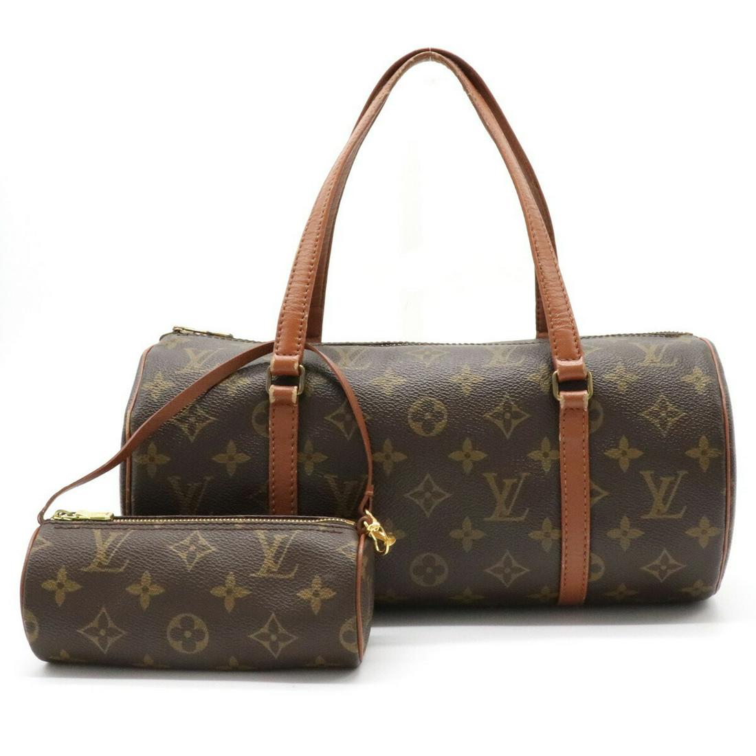 LOUIS VUITTON Monogram Papillon 30 Handbag M51365: LOUIS VUITTON Monogram Papillon 30 Handbag M51365 Brand: Louis Vuitton Type: Handbag Material: Monogram Monogram: Style: Casual Size (HxWxD): 14.5cm x 30cm x 14.5cm / 5.7 x 11.81 x 5.7 Condition: Used