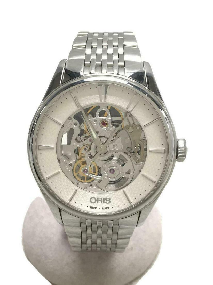 ORIS 01 734 7721 4051-07 8 21 79 Self-winding Artelier Skeleton Mens Watch: ORIS 01 734 7721 4051-07 8 21 79 Self-winding Artelier Skeleton Mens Watch Brand: Oris Type: Wristwatch Pre-Owned The BIDHAUS Guarantee: All items in this auction are guaranteed authentic and come wit
