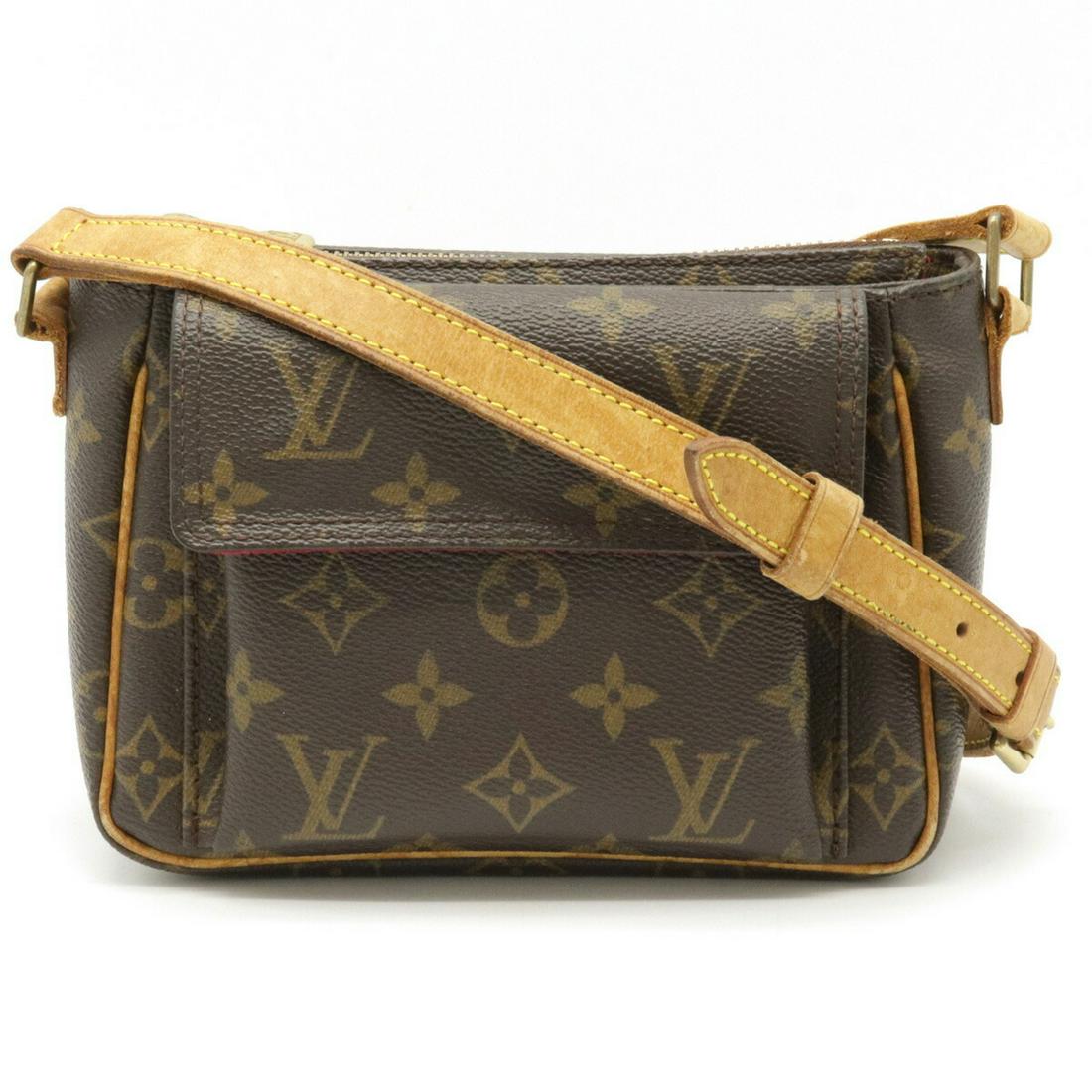 LOUIS VUITTON Monogram Vivasite PM Shoulder Bag Pochette Mini M51165: LOUIS VUITTON Monogram Vivasite PM Shoulder Bag Pochette Mini M51165 Brand: Louis Vuitton Type: Pochette Shoulder bag Material: Monogram Monogram: Color: Monogram : Size (HxWxD): 13cm x 20cm x 9cm / 5
