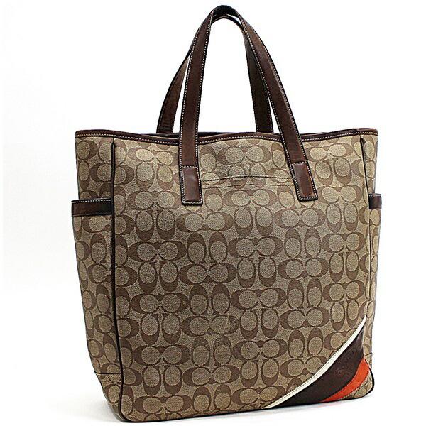 Coach Signature Heritage Striped Tote Bag Shoulder PVC x Leather 70336 COACH Men's Women's: Coach Signature Heritage Striped Tote Bag Shoulder PVC x Leather 70336 COACH Men's Women's Brand: Coach Line: Signature Model: 70336 Type: Shoulder bag Tote bag Material: PVC Leather PVC: Leather: Col