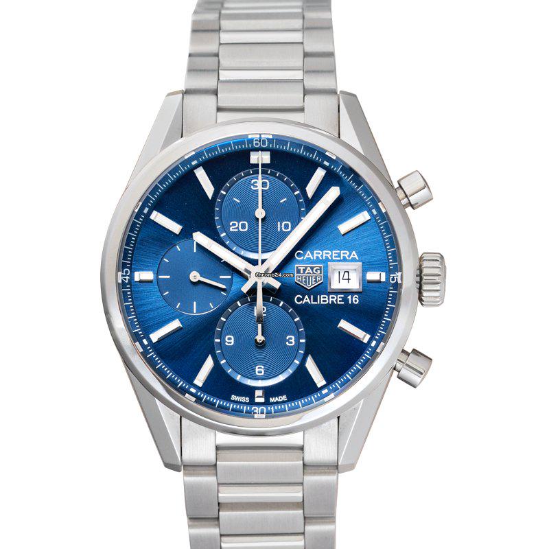 TAG Heuer CBK2112.BA0715 - Carrera Automatic Blue Dial Men's Watch: TAG Heuer CBK2112.BA0715 - Carrera Automatic Blue Dial Men's Watch Brand: TAG Heuer Model: Carrera Dealer product code: 142410B Movement: Automatic Case material: Steel Bracelet material: Steel Year o