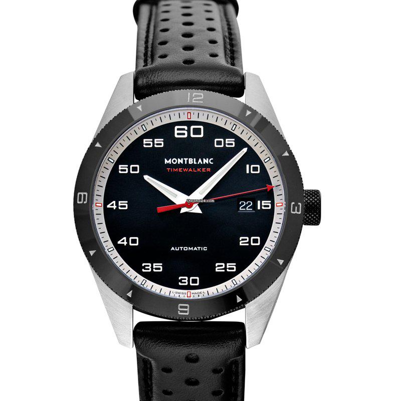 Montblanc 116061 - TimeWalker Automatic Black Dial Stainless Steel Men's Watch: Montblanc 116061 - TimeWalker Automatic Black Dial Stainless Steel Men's Watch Brand: Montblanc Model: Timewalker Dealer product code: 30387A Movement: Automatic Case material: Steel Bracelet material
