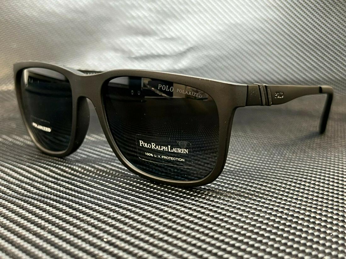 RALPH LAUREN POLO PH4088 528481 Matte Black Polar Grey 55 mm Men's Sunglasses: RALPH LAUREN POLO PH4088 528481 Matte Black Polar Grey 55 mm Men's Sunglasses Type: Sunglasses Brand: Polo Ralph Lauren Frame Color: Black New The BIDHAUS Guarantee: All items in this auction are guar