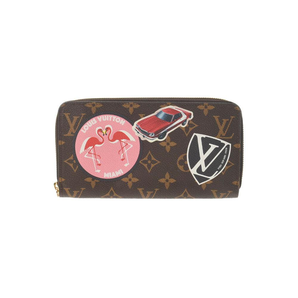 LOUIS VUITTON Monogram Zippy Wallet World Tour Brown M62149: LOUIS VUITTON Monogram Zippy Wallet World Tour Brown M62149 Brand: LOUIS VUITTON Style: purse Material: Monogram canvas Color: Brown Type: purse Pre-Owned The BIDHAUS Guarantee: All items in this auct