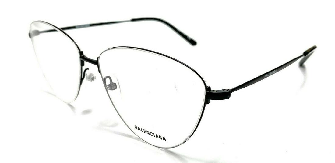 Balenciaga BB0034O 001 Black Women's Eyeglasses Frame 58-14: Balenciaga BB0034O 001 Black Women's Eyeglasses Frame 58-14 Brand: Balenciaga Type: Eyeglasses Frame Color: Black Frame Material: Metal Lens Socket Width: 58 mm Temple Length: 145 mm Bridge Width: 14