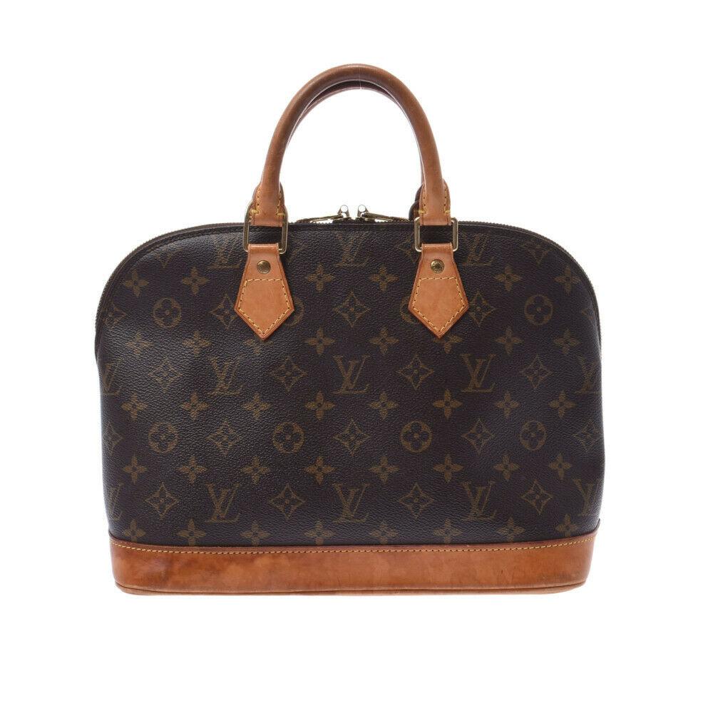 LOUIS VUITTON Monogram Alma Monogram Brown M51130 Hand Bag: LOUIS VUITTON Monogram Alma Monogram Brown M51130 Hand Bag Brand: LOUIS VUITTON Style: Hand Bag Exterior Material: Monogram canvas Exterior Color: Brown Bag Height: 23.5cm Bag Depth: 16cm Bag Length: 