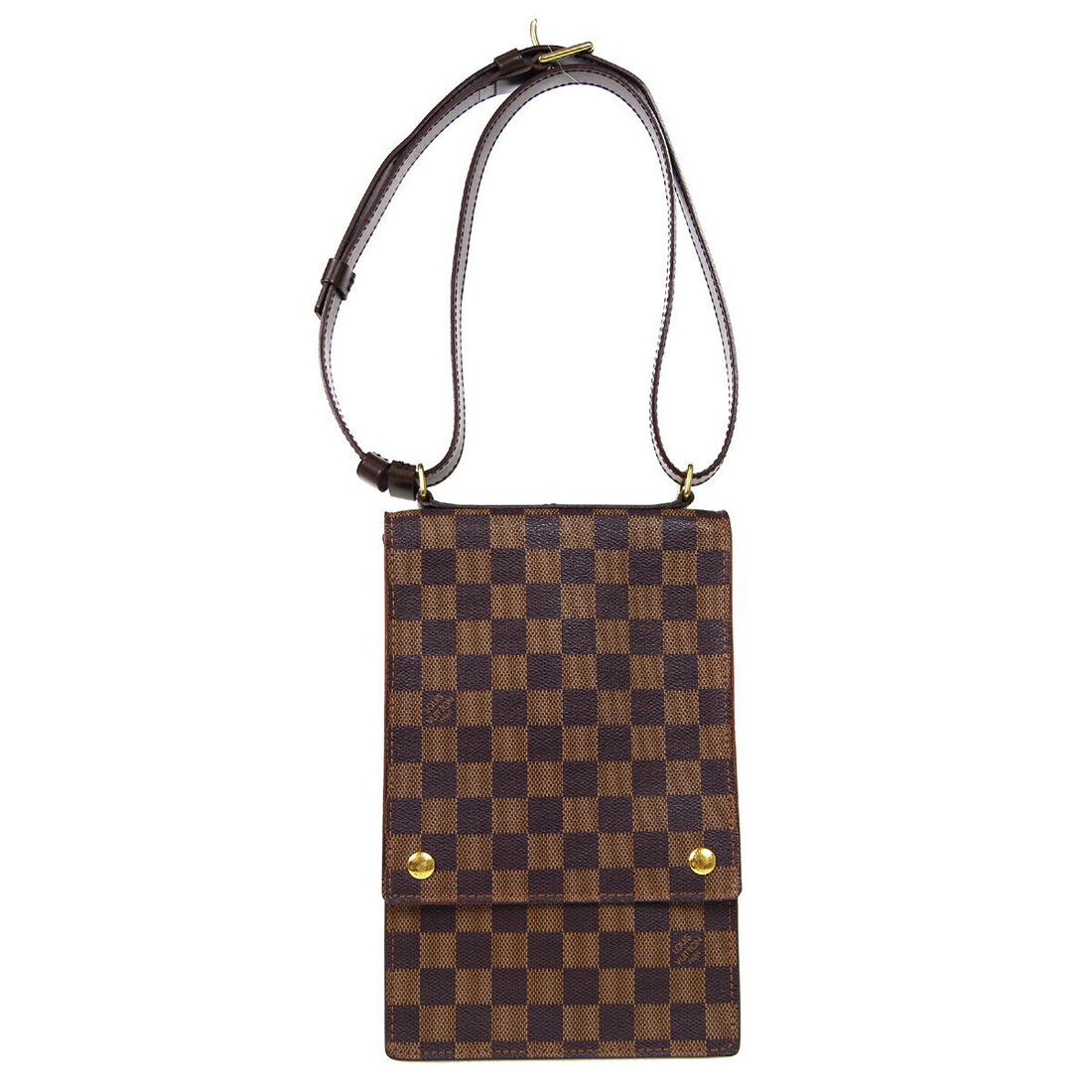 LOUIS VUITTON PORTOBELLO SHOULDER BAG VI0071 CLEAR POCKET DAMIER N45271: LOUIS VUITTON PORTOBELLO SHOULDER BAG VI0071 CLEAR POCKET DAMIER N45271 Size: Medium Accents: Logo Model: Damier Style: Cross Body Bag Handle Style: Shoulder Strap Bag Height: 10.2 Product Line: PORTO