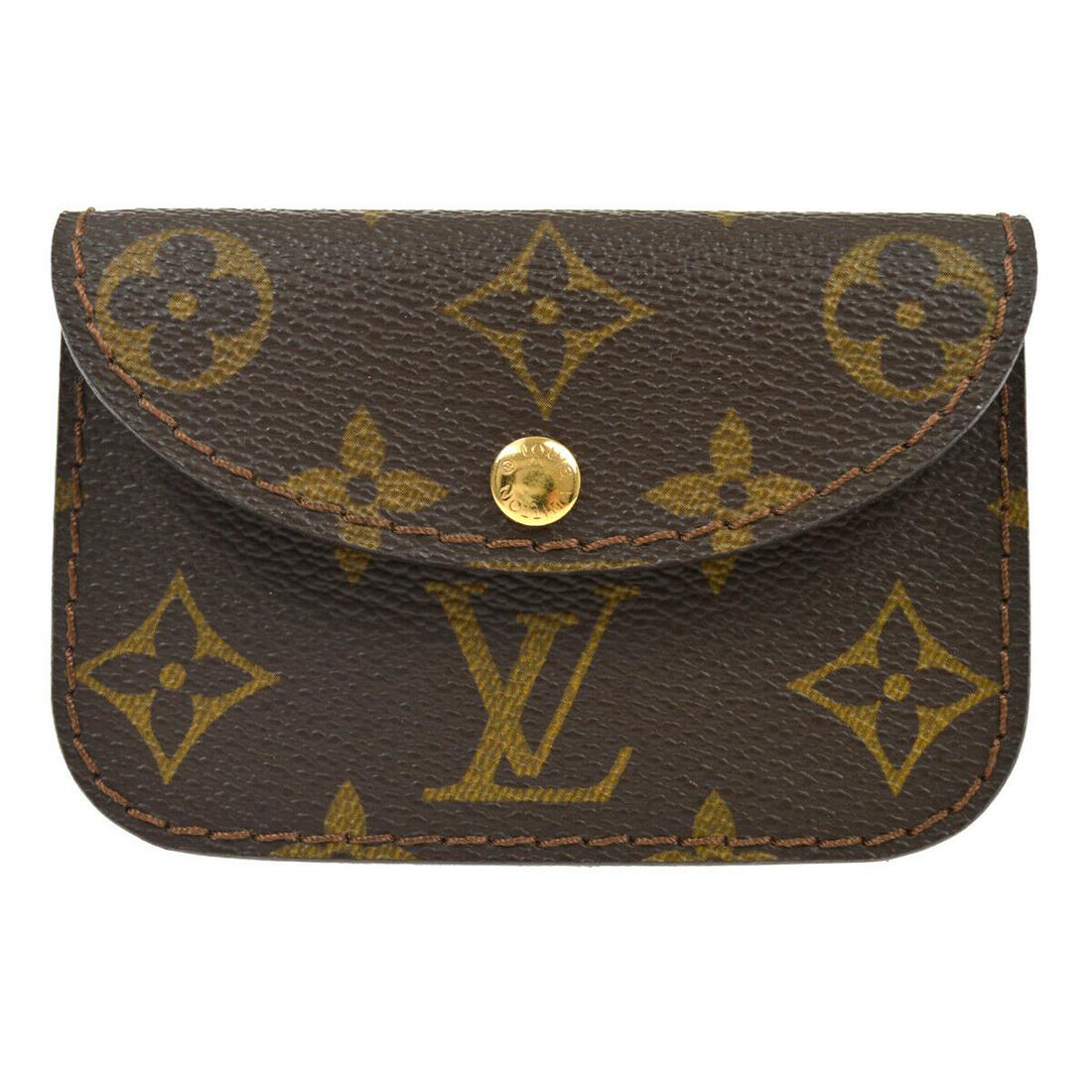 LOUIS VUITTON CEINTURE POCHETTE BELT BUM BAG POUCH MONOGRAM M6933U: LOUIS VUITTON CEINTURE POCHETTE BELT BUM BAG POUCH MONOGRAM M6933U Size: Mini Accents: Logo Model: Pouch Style: Pouch Bag Height: 3.1 Material: Monogram Canvas Leather Pattern: Monogram Features: Pouc