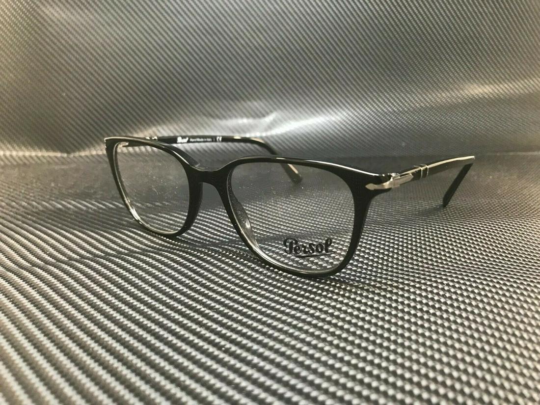 PERSOL PO3203V 95 Black Rectangle Women's 51 mm: PERSOL PO3203V 95 Black Rectangle Women's 51 mm Department: Boys Style: Rectangle Type: Eyeglasses Brand: Persol Frame Color: Black New The BIDHAUS Guarantee: All items in this auction are guaranteed