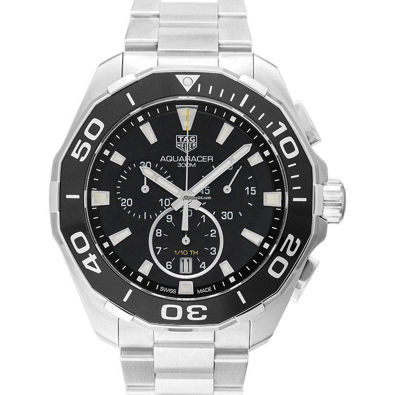 TAG Heuer Aquaracer Quartz Chronograph Black Dial Men's Watch -: TAG Heuer Aquaracer Quartz Chronograph Black Dial Men's Watch - Brand: TAG Heuer Model: Aquaracer 300M Dealer product code: 3644A Movement: Quartz Case material: Steel Bracelet material: Steel Year of