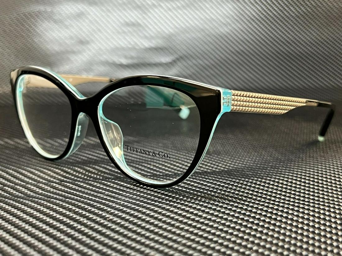 Tiffany TF2180F 8274 Black Women Eyeglasses Frame 54-16: Tiffany TF2180F 8274 Black Women Eyeglasses Frame 54-16 Brand: Tiffany & Co. Frame Color: Black Type: Eyeglasses Lens Socket Width: 54 mm Bridge Width: 16 mm Temple Length: 140 mm New The BIDHAUS Guar