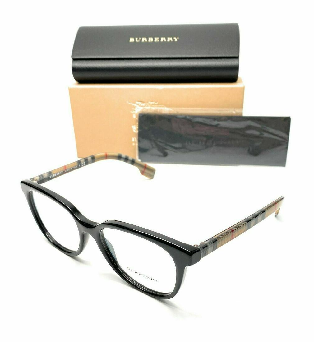 BURBERRY BE2291 3757 Black Demo Lens 53 mm Women's: BURBERRY BE2291 3757 Black Demo Lens 53 mm Women's Brand: Burberry Department: Women Type: Eyeglasses Frame Color: Black Frame Material: Metal Plastic Lens Socket Width: 53 mm Country/Region Of Manufa