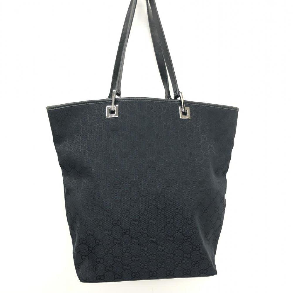 GUCCI Gucci GG canvas 31243 tote bag black: GUCCI Gucci GG canvas 31243 tote bag black Brand: Gucci Line: GG Canvas Type: Tote bag Material: GG canvas GG canvas: Color: Black Overall Scratches: Noticeable Overall Dirt: Noticeable Overall Traces