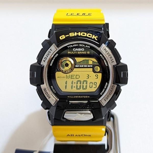 CASIO Casio G-SHOCK watch GWX-8901K-1JR dolphin ICERC 2013 radio solar big case black yellow tough: CASIO Casio G-SHOCK watch GWX-8901K-1JR dolphin ICERC 2013 radio solar big case black yellow tough multi-band 6 digital men's whale Brand: Casio Line: G-Shock Model: gwx-8901k-1jr Gender: Men Display: