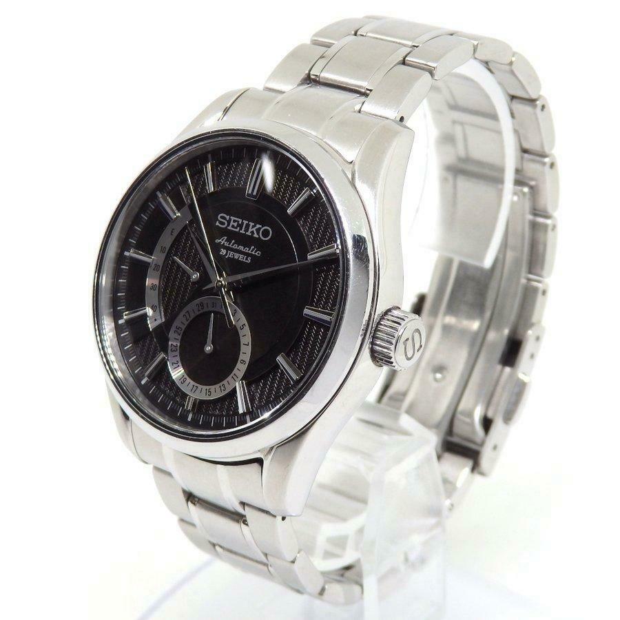 SEIKO 6R27-00A0 SARW003 Presage Automatic Power Reserve Men's Watch: SEIKO 6R27-00A0 SARW003 Presage Automatic Power Reserve Men's Watch Brand: Seiko Type: Wristwatch Pre-Owned The BIDHAUS Guarantee: All items in this auction are guaranteed authentic and come with a 10