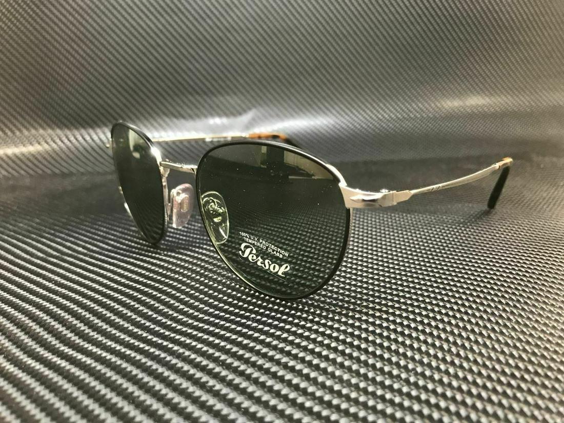 PERSOL PO2445S 107452 Silver Round 52 mm Men's: PERSOL PO2445S 107452 Silver Round 52 mm Men's Brand: Persol Department: Men Frame Color: Silver Style: Round Type: Sunglasses New The BIDHAUS Guarantee: All items in this auction are guaranteed to be
