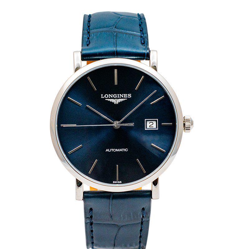 Longines L49104922 - The Longines Elegant Collection Automatic Blue Dial Men's Watch: Longines L49104922 - The Longines Elegant Collection Automatic Blue Dial Men's Watch Brand: Longines Model: Elegant Dealer product code: 10108A Movement: Automatic Case material: Steel Bracelet materi