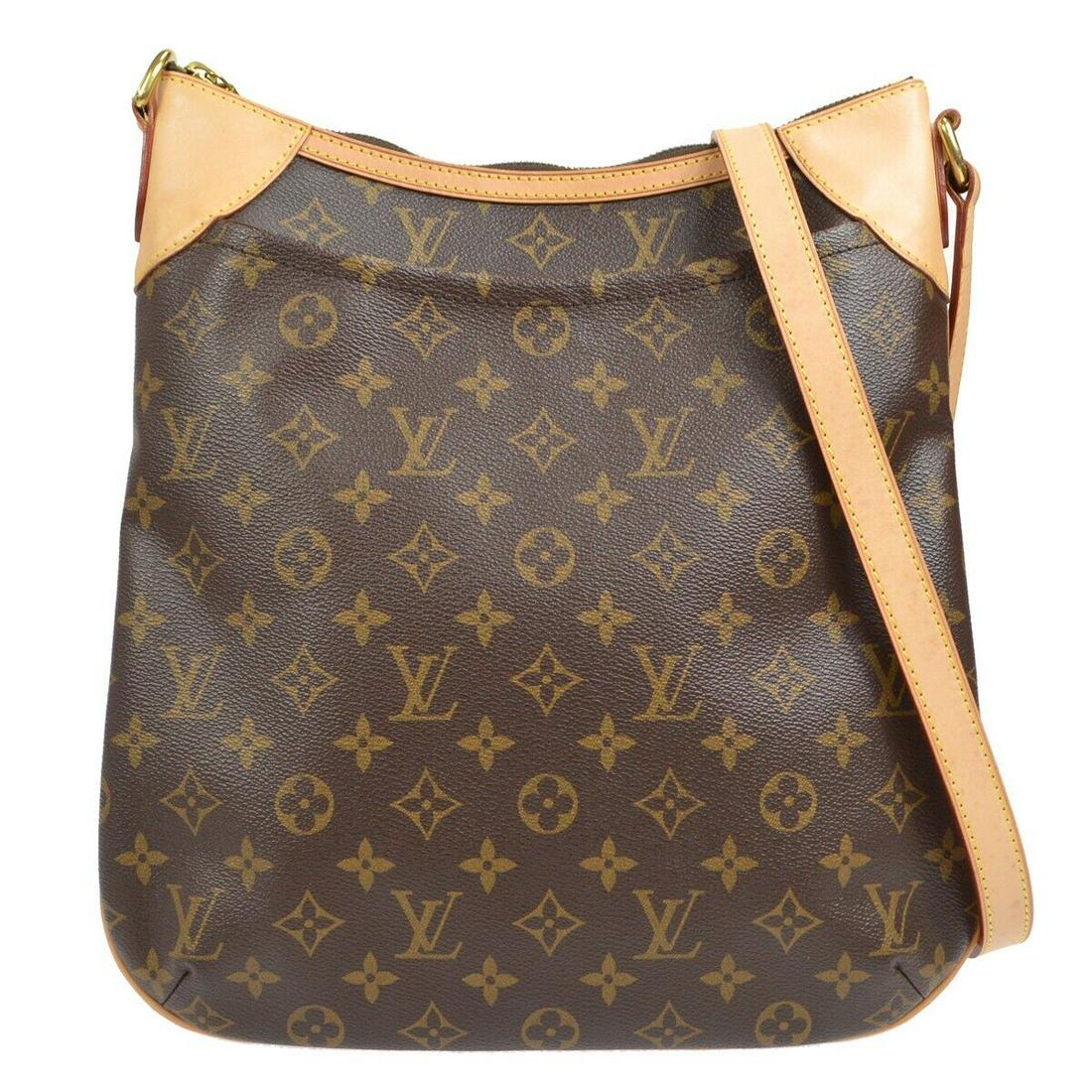 LOUIS VUITTON ODEON MM CROSS BODY SHOULDER BAG MONOGRAM M56389 SF0152: LOUIS VUITTON ODEON MM CROSS BODY SHOULDER BAG MONOGRAM M56389 SF0152 Bag Width: 12 in Closure: Zip Bag Height: 13 in Size: Medium Handle Style: Crossbody Strap Bag Depth: 2 in Exterior Material: Mono