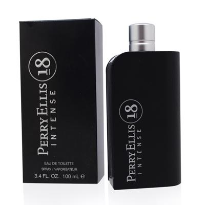 18 INTENSE/PERRY ELLIS EDT SPRAY 3.4 OZ (100 ML) (M): 18 INTENSE/PERRY ELLIS EDT SPRAY 3.4 OZ (100 ML) (M) 18 INTENSE EDT SPRAY 3.4 OZ PERRY ELLIS The BIDHAUS Guarantee: All items in this auction are guaranteed authentic and come with a 100% money-back g