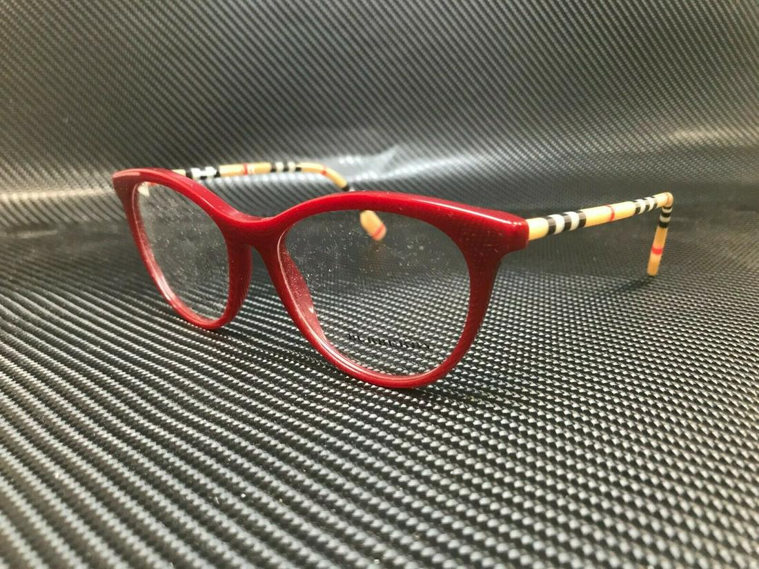 BURBERRY BE2325 3916 Bordeaux Cat Eye Women's 51 mm: BURBERRY BE2325 3916 Bordeaux Cat Eye Women's 51 mm Department: Boys Style: Cat Eye Type: Eyeglasses Brand: Burberry Frame Color: Beige New The BIDHAUS Guarantee: All items in this auction are guarant