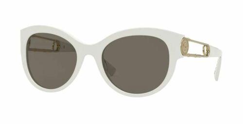 VERSACE VE4389 314 3 White Round Women's 55 mm Sunglasses: VERSACE VE4389 314 3 White Round Women's 55 mm Sunglasses Brand: Versace Frame Color: White Style: Round Type: Sunglasses New The BIDHAUS Guarantee: All items in this auction are guaranteed authentic 