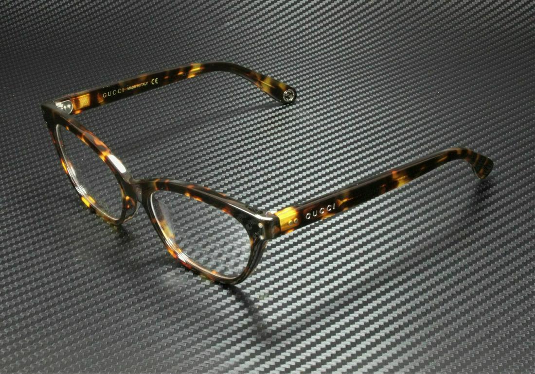 GUCCI GG0570O 006 Cat Eye Havana Demo Lens Women's Eyeglasses 52 mm: GUCCI GG0570O 006 Cat Eye Havana Demo Lens Women's Eyeglasses 52 mm Style: Cat Eye Temple Length: 145 mm Lens Socket Width: 52 mm Type: Eyeglasses Features: Full Rim Year Manufactured: 2020-2029 Bridg