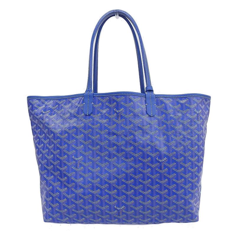 Goyard GOYARD Bag Ladies Tote Handbag Coated Canvas Blue: Goyard GOYARD Bag Ladies Tote Handbag Coated Canvas Blue Brand: Goyard Country of Origin: France Type: Handbag Tote bag Material: Coated canvas Coated canvas: Color: Blue Size (HxWxD): 26.5cm x 33cm x