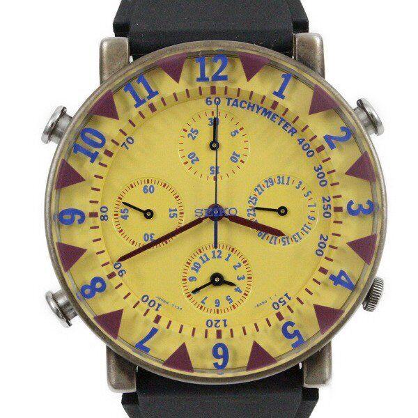 Seiko Sottsass Collection 7T34-6A60 Mens Watch: Seiko Sottsass Collection 7T34-6A60 Mens Watch Brand: SEIKO Type: Watch Pre-Owned The BIDHAUS Guarantee: All items in this auction are guaranteed to be 100% authentic. At Your Service: At BIDHAUS our 