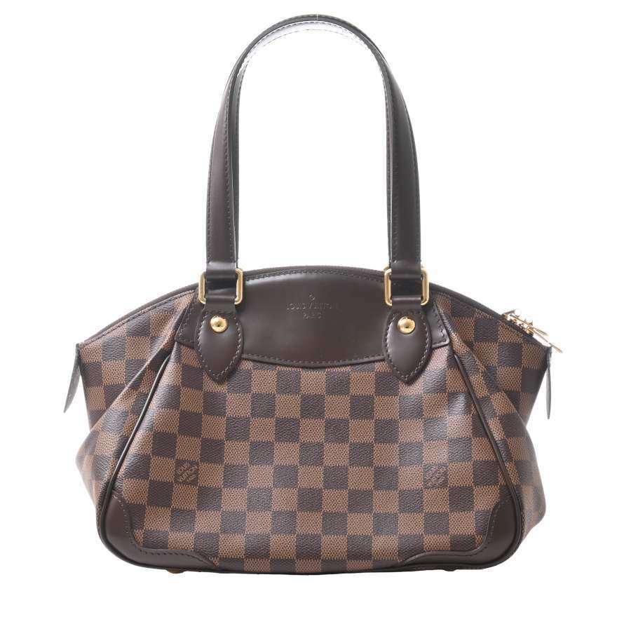 Louis Vuitton Damier Women's Shoulder Bag Tote Bag Brown: Louis Vuitton Damier Women's Shoulder Bag Tote Bag Brown Brand: Louis Vuitton Line: Damier Type: Shoulder bag Tote bag Material: PVC PVC: Color: Brown Gender: Women Size (HxWxD): 21cm x 32cm x 15cm /