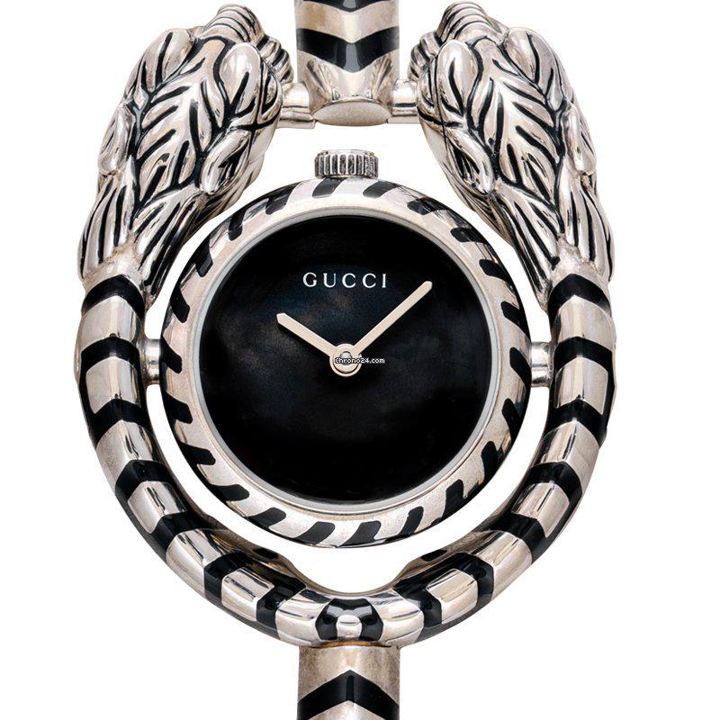 Gucci YA149501 - Gucci Dionysus Black Mother of Pearl Dial Stainless Steel Women's Watch: Gucci YA149501 - Gucci Dionysus Black Mother of Pearl Dial Stainless Steel Women's Watch Brand: Gucci Dealer product code: 32305A Year of production: Unknown Condition: New (Brand new without any sign