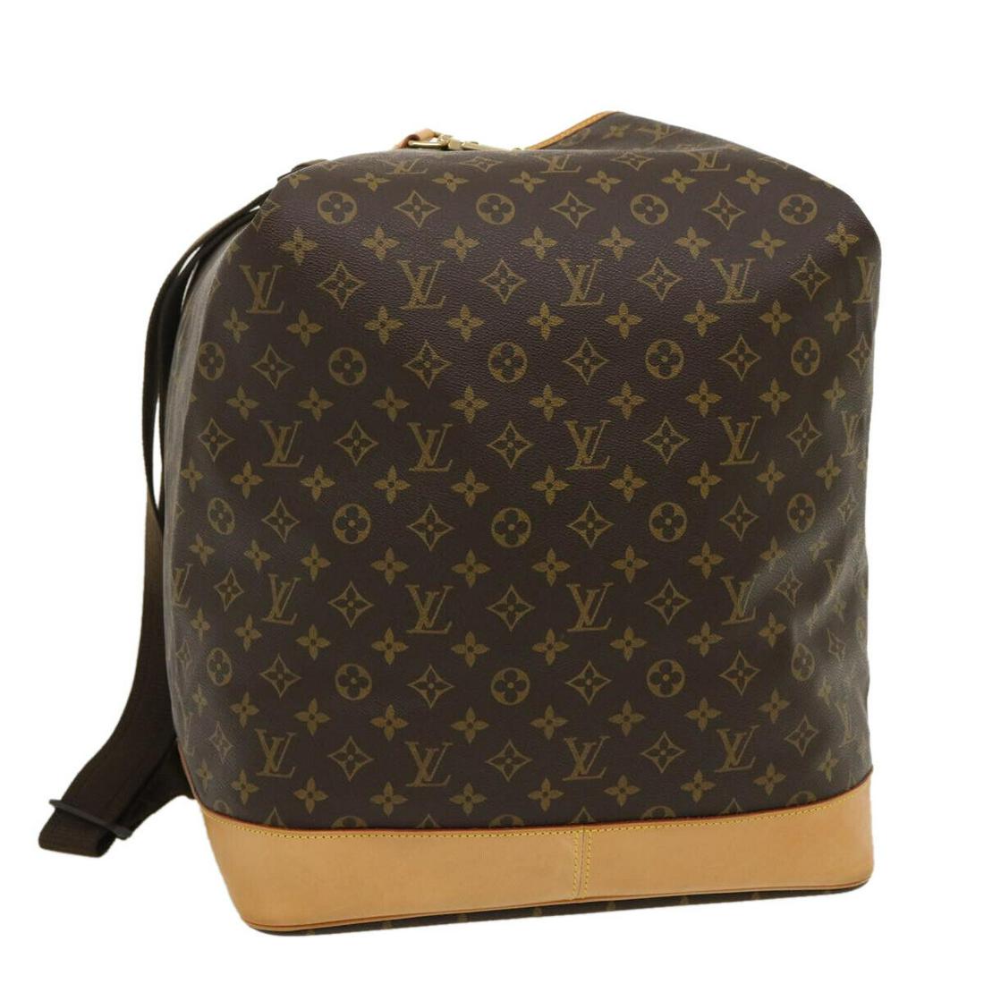 LOUIS VUITTON Monogram Sac Marine Shoulder Bag M41235 LV: LOUIS VUITTON Monogram Sac Marine Shoulder Bag M41235 LV Brand: LOUIS VUITTON Style: Shoulder Bag Exterior Material: Monogram Canvas Exterior Color: Monogram Bag Height: 27.2inch(Approx) / 69cm(Approx