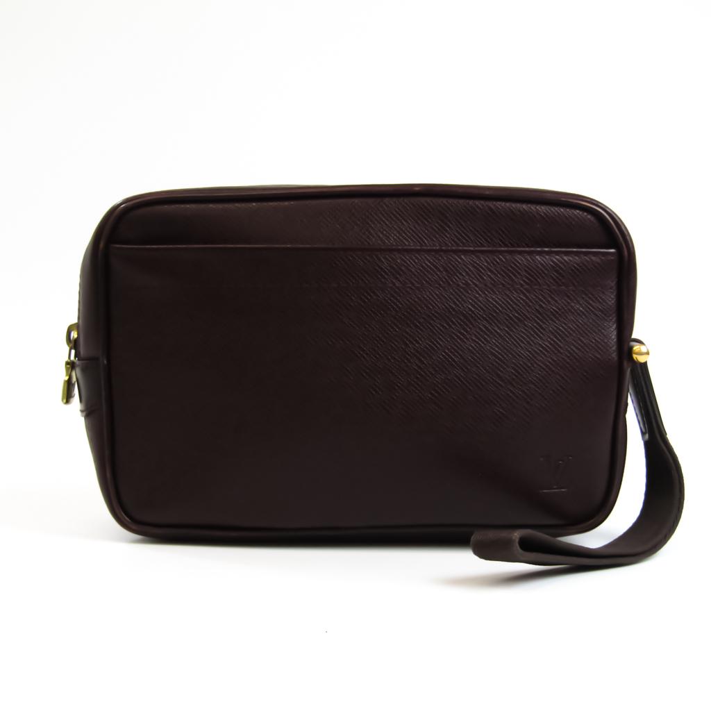 Louis Vuitton Taiga Kaluga M30816 Men's Clutch Bag Acajou: Louis Vuitton Taiga Kaluga M30816 Men's Clutch Bag Acajou Brand: Louis Vuitton Line: Taiga Name: Kaluga Model: M30816 Country of Origin: Spain Type: Clutch bag Material: Taiga leather Taiga leather: C